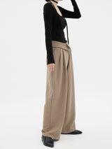 フォルディングスラックス / Folding slacks (2color)