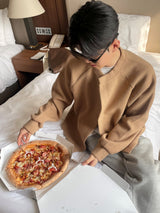 トースト ラウンドネック カーディガン