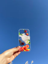 スプリングピクニックジェリースマホケース/Spring picnic jelly case