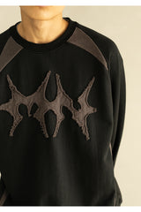 MN DART SPORTY REVERSE SWEAT SHIRTS MFHCR001-BK