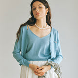 GLITTER KNIT CARDIGAN SET_L/BLUE (EEOO1CDR03W) (6541193805942)