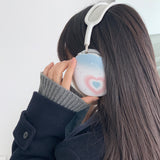 plumpily heart pastel airpods max case