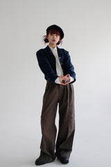 クラシックゴールドボタンジャケット/Classic Gold Button Jacket (2color)