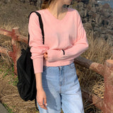 ソフトVネックニットウェア / [Bellide made] Soft V-neck knitwear