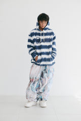 タイダイフーディ / BSR2223FWPO009 BS TIE-DYE HOODIE NAVY