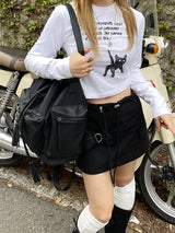 ヒップキャットスリムTシャツ / Hip Cat Slim T-shirt