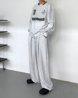 4タックストリングワイドパンツ
