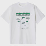 フレッシュミルククルーネックユニセックスTシャツ / Fresh milk crew neck Unisex T-shirt