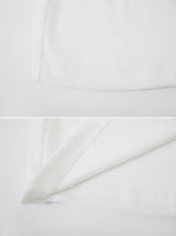 2WAYラップVネックTシャツ (4color)