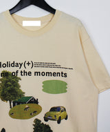 ホリデー Tシャツ / Holiday T-shirt (2color)