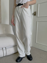 ストレートソフトパンツ / no.1753 Straight Soft Pants (2color)