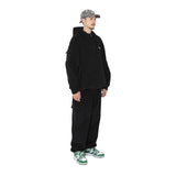 CORDUROY HOOD JACKET BLACK
