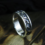 ルナL1シルバーリング / Lunar-L1 silver ring (4595752763510)