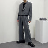 モアクロップダブルジャケット/CR More Crop Double Jacket (Set - Up / 2 Color)