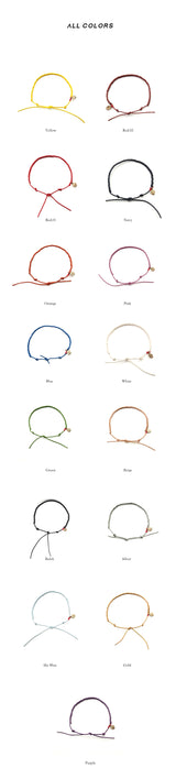 Thin Leather Bracelet