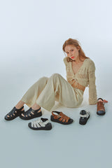 ミリーチャンキーサンダル / MILLY CHUNKY SANDALS_3COLORS
