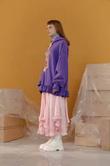 Flowers kitty Hoody