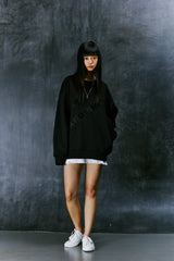 DIAGONAL-EMBROIDERY MTM (Black)