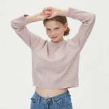 ROUND NECK WOOL KNIT_PINK (6612846936182)
