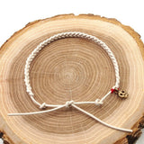 Thin Leather Bracelet (15color) (6656330334326)