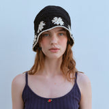 ハンドメイドフラワーズバケットハット / HANDMADE FLOWERS BUCKET HAT