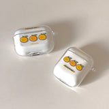 タンジェリンエアーポッズケース/Tangerine air pods case
