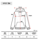 VENTIQUE Toenail embroidery fleece hood 4color (6636692897910)