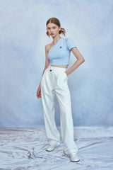 HIDE Pintuck Pants (White) (6570992435318)