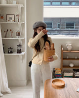 Colorful Twist Knit Cardigan (13color)