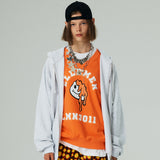 アーチプリンティングベスト/ARCH PRINTING VEST-WASHING ORANGE