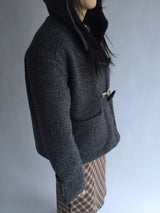 Short duffel coat