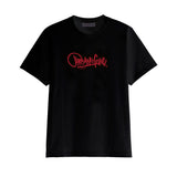 ベーシックロゴTシャツ / BASIC LOGO TEE black/red
