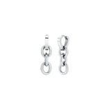 NO.314 [SILVER] HEART 2WAY EARRING