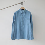 SILH LINEN CHECKERED SHIRT