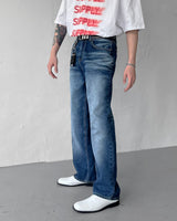 エンボスブルーデニム / TR2450 Embossed Blue Denim (XS ~ L)