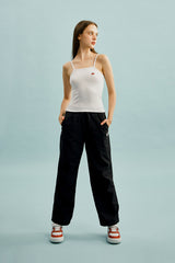 スモールチェリースタンダードスリープレス２枚セット／SMALL CHERRY STANDARD SLEEVELESS 2 PACK [WHITE]