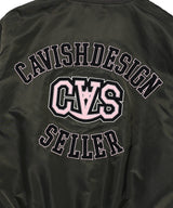 CVS BASEBALL JACKET CHARCOAL(CV2ESUJ240A)