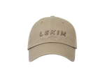 エンブロイダリーキャップ/LEKIM EMBROIDERY BEIGE CAP