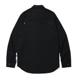 オーバーフィットコットンシャツ/OVERFIT COTTON SHIRTS-BLACK