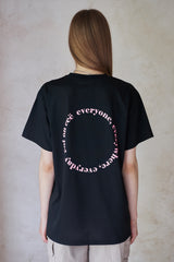 ラウンドロゴオーバーサイズTシャツ / ROUND LOGO OVERSIZED T-SHIRTS_2COLORS