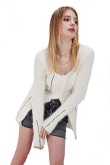 ラインニットカーディガン / LINE KNIT CARDIGAN