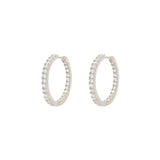 25mmビハインドエターニティーピアス / 25mm behind eternity earrings
