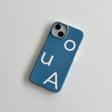 エモーションアイフォンケース / emotion case (blue)