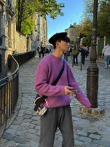 ASCLO Wool Mix Round Knit (5color)