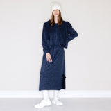 フランス スカート/Frances skirt (navy) (6647231021174)