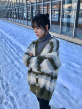 コーヒーモヘアカーディガン