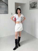 カートミニスカート/Cart Mini Skirt (3color)