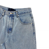 ソルトライトワイドデニムパンツ / SI Salt Light Blue Long Wide Denim Pants (1 color)