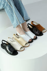 コイフラットサンダル / COY FLAT SANDALS_6COLORS