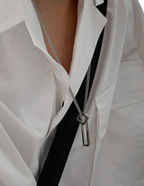 Double Square Necklace